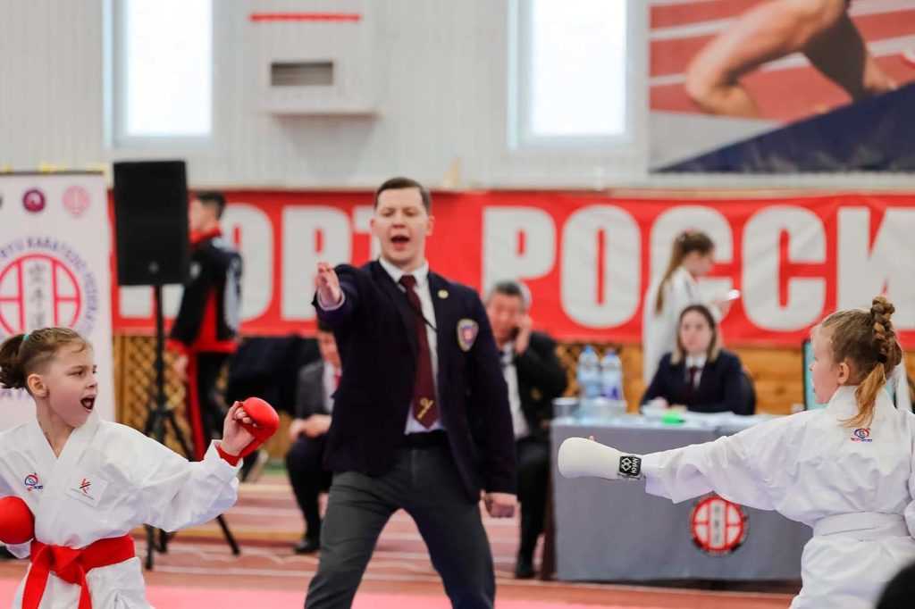 Медальный дождь липецких каратистов